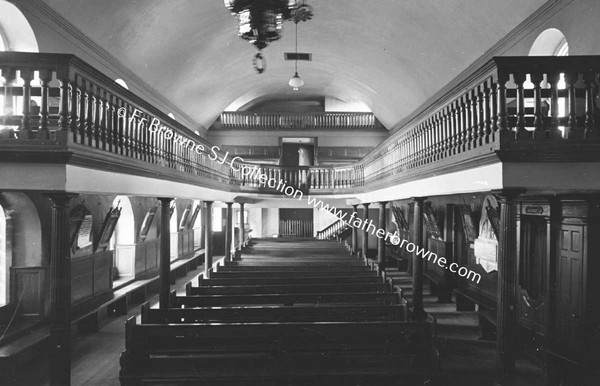 ST PATRICK'S INTERIOR FROM ALTAR